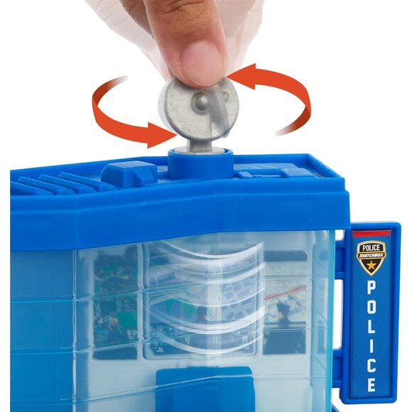 Matchbox Toy Car & Playset, Action Drivers Police Traffic Center - Picture 3 of 6